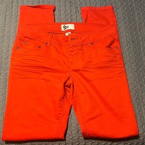 SO Orange High-Rise Jeans